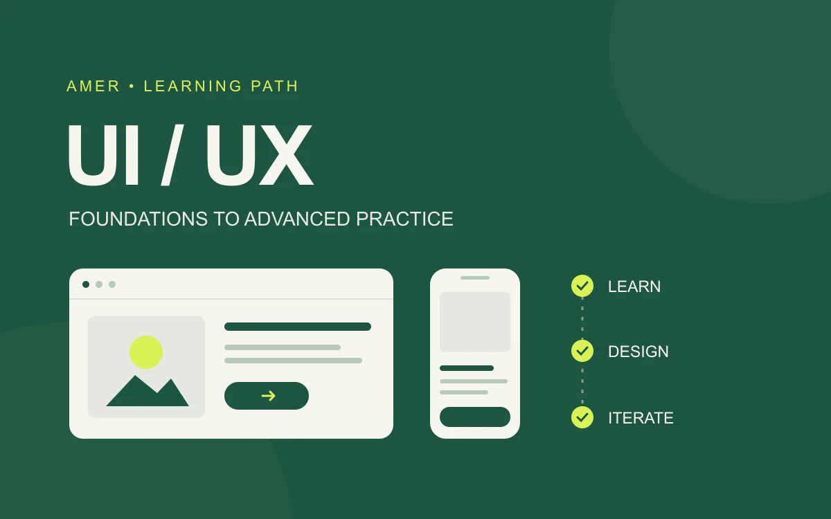 تصميم UI/UX: من الأساسيات إلى الاحتراف